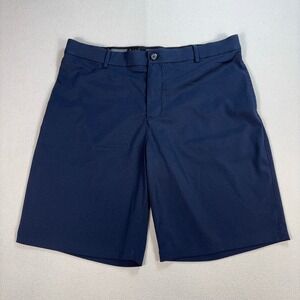 Nike Flex Core Golf Shorts Men's 36x10 Navy Dri-Fit Stretch Swoosh Logo AJ5493
